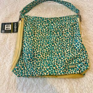 Hadaki Leopard Print Large Skinny Tote